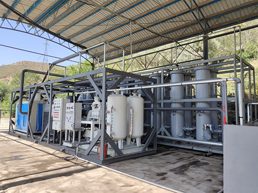 煤層氣、沼氣提純係統